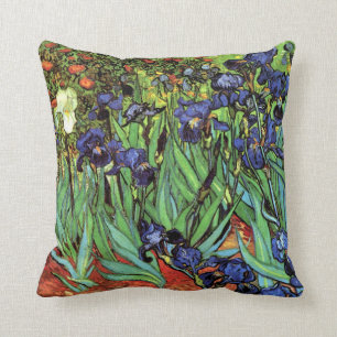 Irises van Van Gogh Fine Art Pillow Kussen