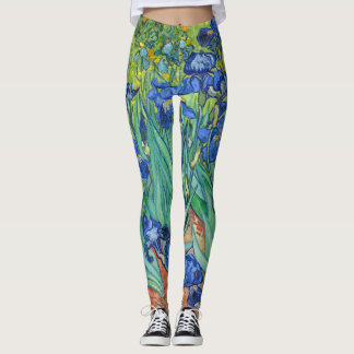 Irises van Van Gogh Leggings