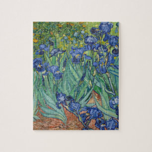 Irises van Van Gogh Legpuzzel