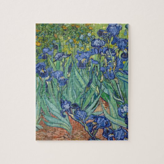 Irises van Van Gogh Legpuzzel (Verticaal)