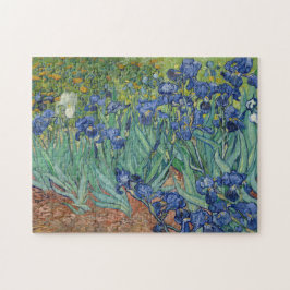Irises van Van Gogh Legpuzzel