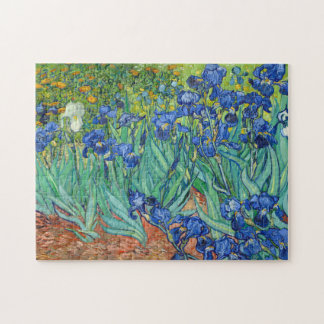 Irises van Van Gogh Legpuzzel