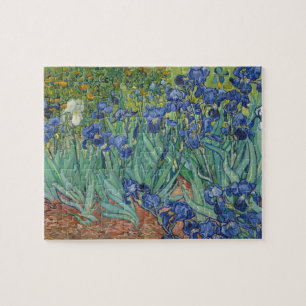 Irises van Van Gogh Legpuzzel