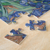 Irises van Van Gogh Legpuzzel (Zijkant)