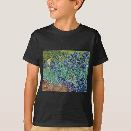 Irises van Van Gogh T-shirt (Voorkant)