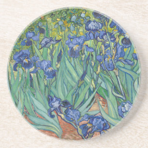 Irises van Van Gogh Zandsteen Onderzetter