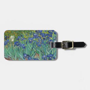 Irises van Vincent Van Gogh 1889 Bagagelabel