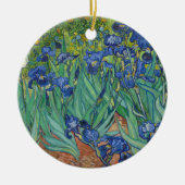 Irises van Vincent Van Gogh 1889 Keramisch Ornament (Voorkant)