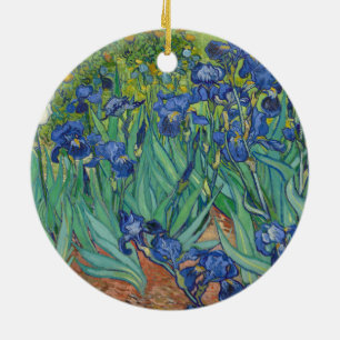 Irises van Vincent Van Gogh 1889 Keramisch Ornament