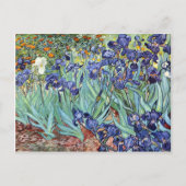 Irises van Vincent van Gogh 1898 Briefkaart (Voorkant)