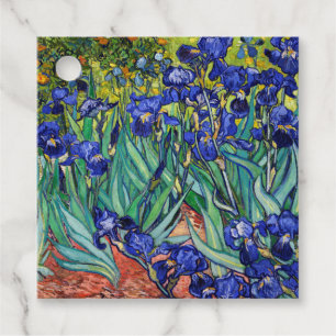 Irises van Vincent van Gogh Bedankjes Labels