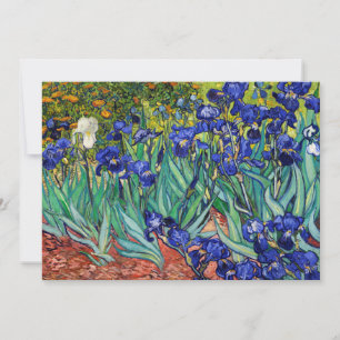 Irises van Vincent van Gogh Bedankkaart