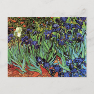 Irises van Vincent van Gogh Briefkaart