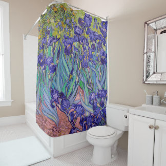 Irises van Vincent van Gogh Fine Art Douchegordijn