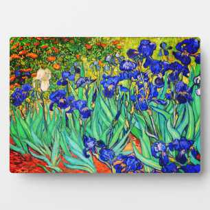 Irises van Vincent Van Gogh Fotoplaat