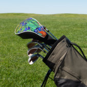 Irises van Vincent Van Gogh Golfheadcover (Insitu)