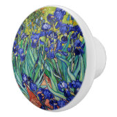 Irises van Vincent van Gogh Keramische Knop (Rechts)