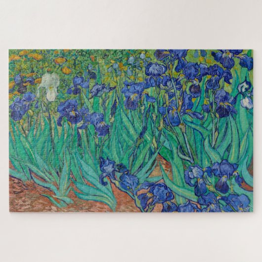 Irises van Vincent Van Gogh Legpuzzel (Horizontaal)