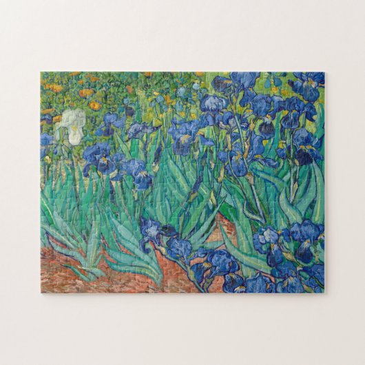 Irises van Vincent van Gogh Legpuzzel (Horizontaal)
