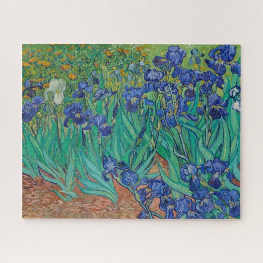 Irises van Vincent Van Gogh Legpuzzel (Horizontaal)