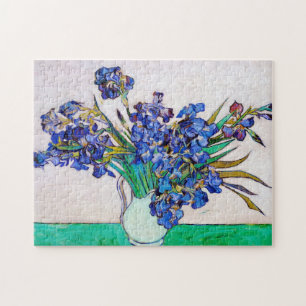 Irises van Vincent Van Gogh Legpuzzel