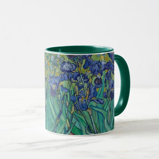 "Irises" van Vincent van Gogh Mok (Voorkant rechts)
