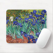 Irises van Vincent van Gogh Muismat (Met muis)