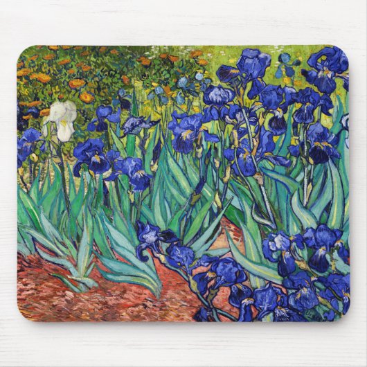 Irises van Vincent van Gogh Muismat (Voorkant)