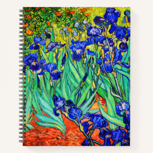 Irises van Vincent Van Gogh Notitieboek