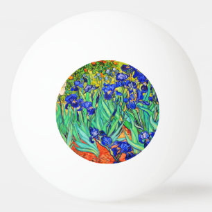 Irises van Vincent Van Gogh Pingpongballen