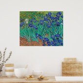 Irises van Vincent Van Gogh Poster (Keuken)