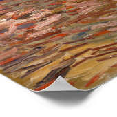 Irises van Vincent Van Gogh Poster (Hoek)