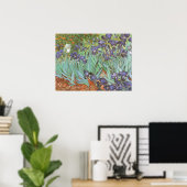Irises van Vincent van Gogh Poster (Thuiskantoor)