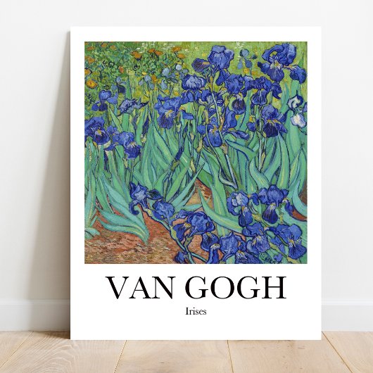 Irises van Vincent van Gogh Poster