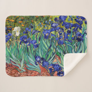 Irises van Vincent van Gogh Sherpa Deken