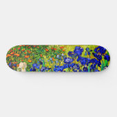 Irises van Vincent Van Gogh Skateboard (Horizontaal)