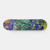 Irises van Vincent van Gogh Skateboard (Horizontaal)