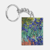 Irises van Vincent van Gogh Sleutelhanger (Voorkant Links)
