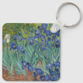 Irises van Vincent Van Gogh Sleutelhanger (Achterkant)