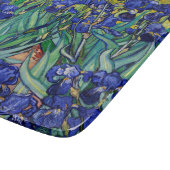 Irises van Vincent van Gogh Snijplank (Hoek)