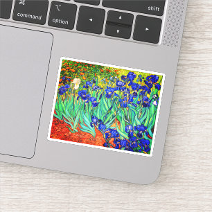 Irises van Vincent Van Gogh Sticker