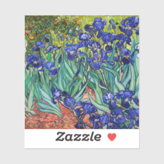 Irises van Vincent van Gogh Sticker