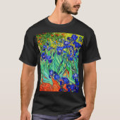 Irises van Vincent Van Gogh T-shirt (Voorkant)