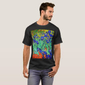 Irises van Vincent Van Gogh T-shirt (Voorkant volledig)