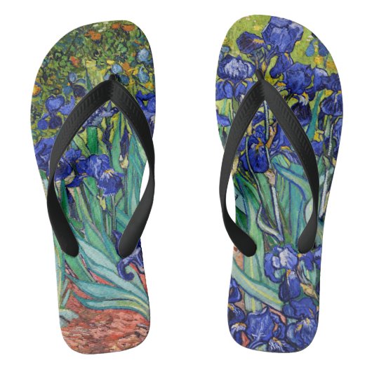 Irises van Vincent van Gogh Teenslippers (Voetbed)