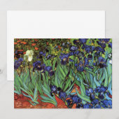 Irises van Vincent van Gogh,  tuinkunst (Voorkant / Achterkant)