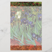 Irises van Vincent van Gogh, tuinkunst Briefpapier (Voorkant)
