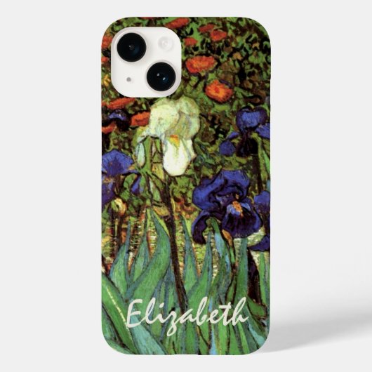 Irises van Vincent van Gogh,  tuinkunst Case-Mate iPhone Case (Achterkant)