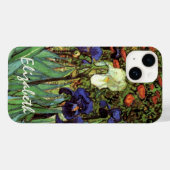 Irises van Vincent van Gogh,  tuinkunst Case-Mate iPhone Case (Achterkant (horizontaal))
