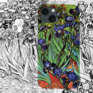 Irises van Vincent van Gogh, tuinkunst Case-Mate iPhone 14 Hoesje